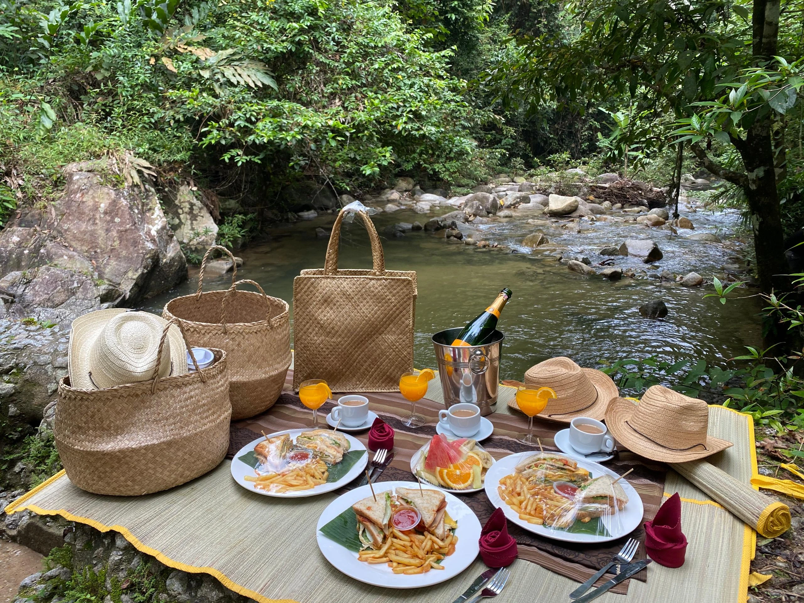 River Retreat & Waterfall